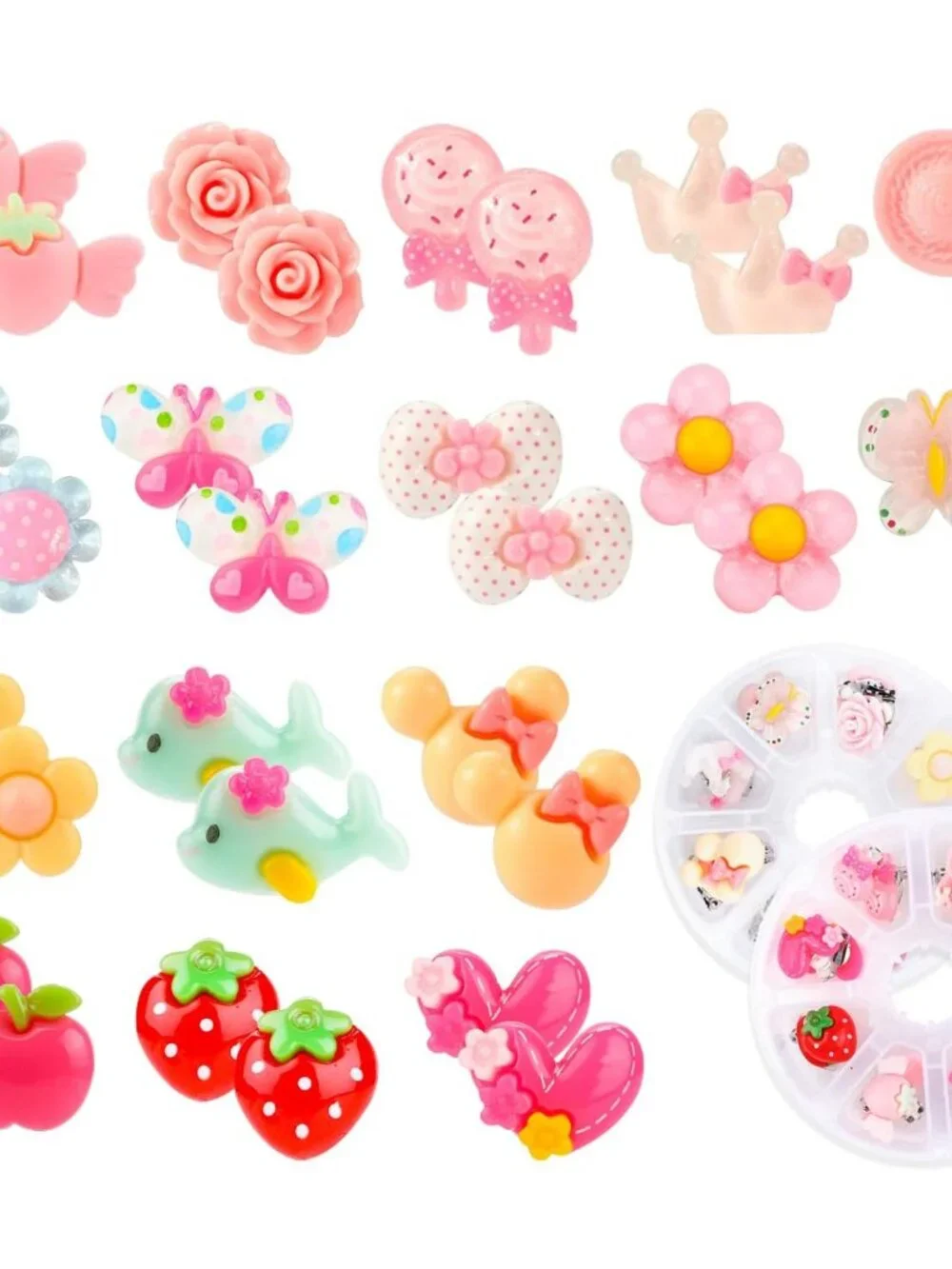 16 Pairs Clip on Earrings Girls, No Pierced Design Earrings Dress up Pretend Pri